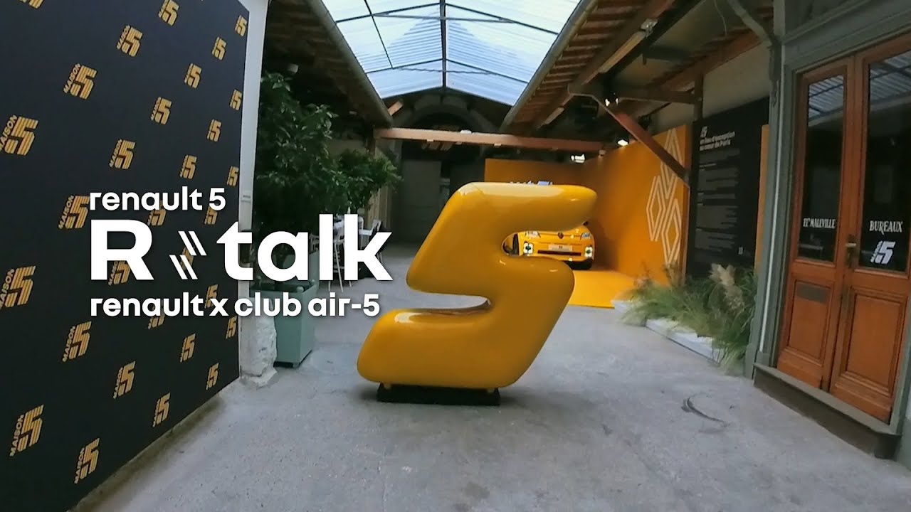 R:talk fan club | Renault 5 E-Tech 100% electric a MAISON5