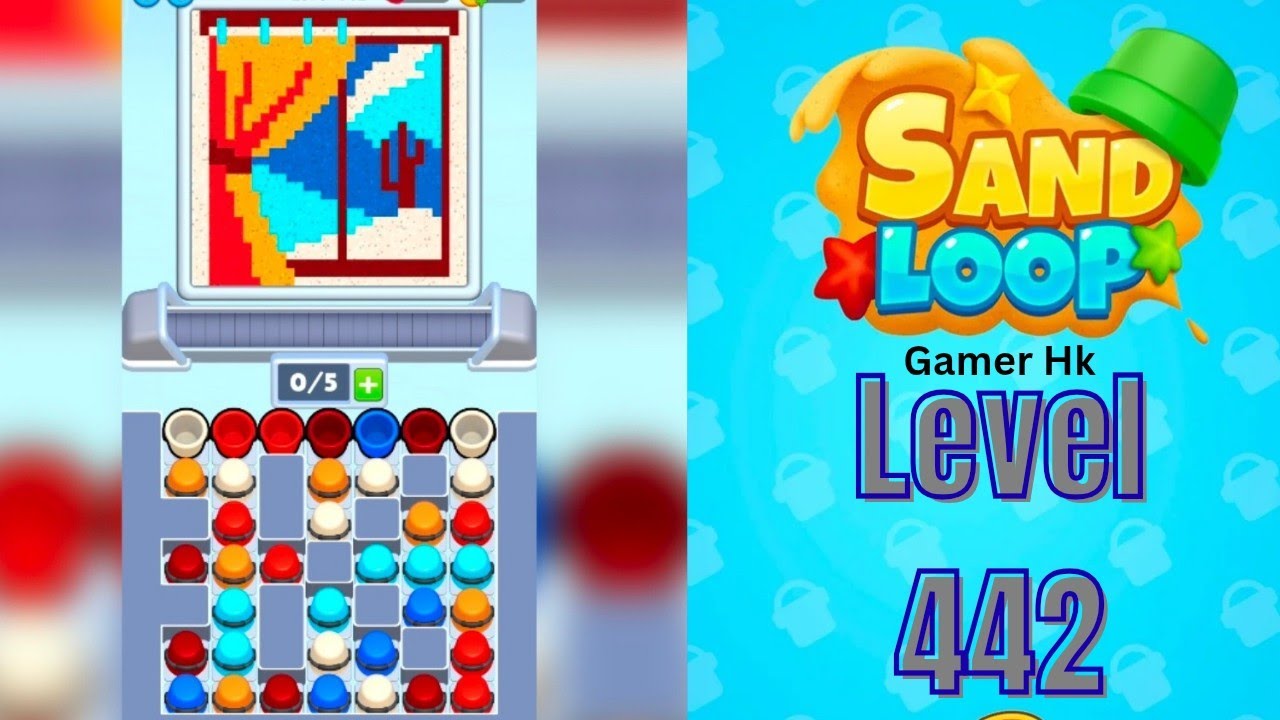 Sand loop level 442 Walkthrough Solution 