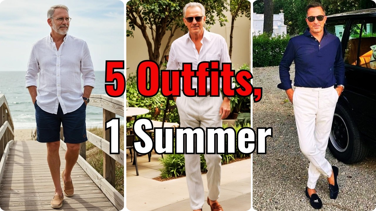 One Summer, Five Outfits Repeat Without Looking Repetitive