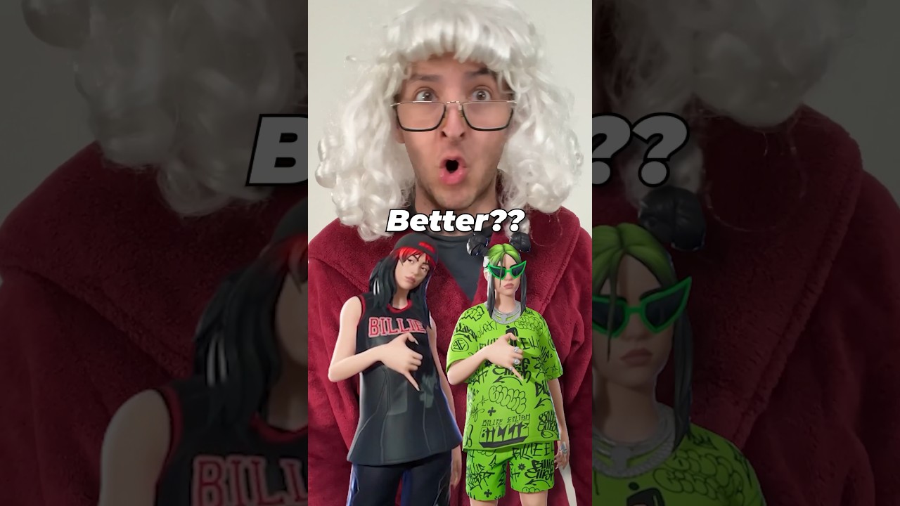 Is Red Roots Billie Eilish The Best Skin?? 