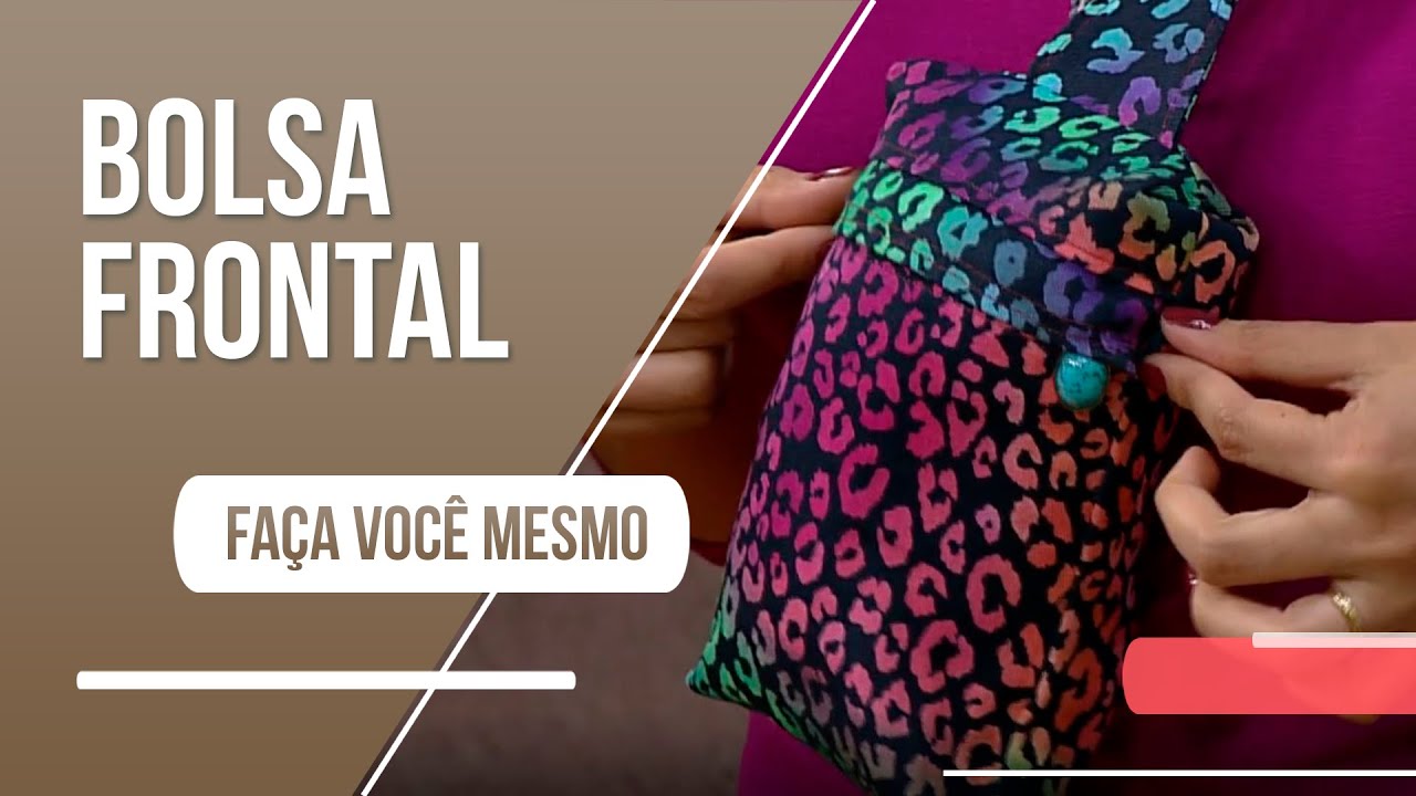 Bolsa frontal para você arrasar no carnaval!