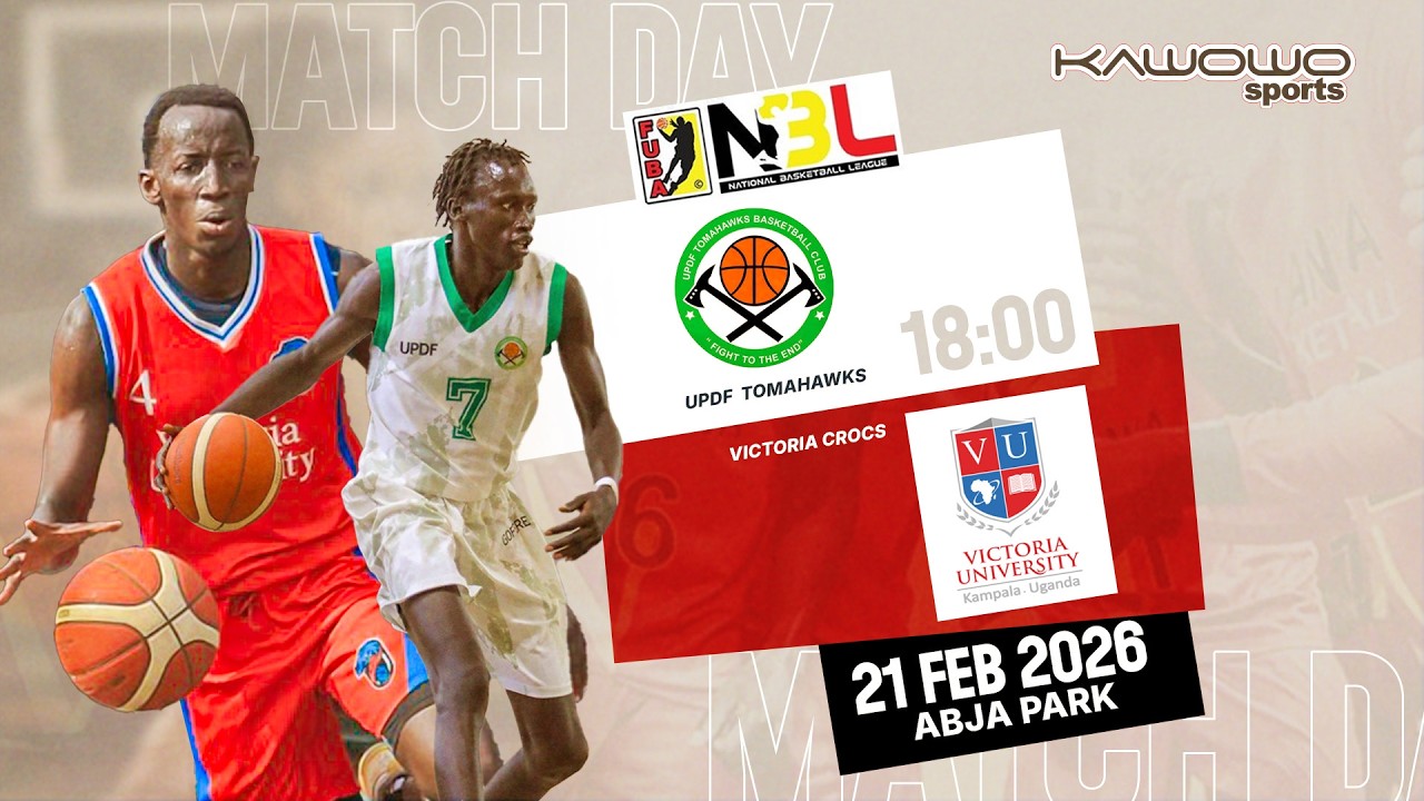 LIVE: UPDF Tomahawks Vs Victoria Crocs | 2026 National Basketball League
