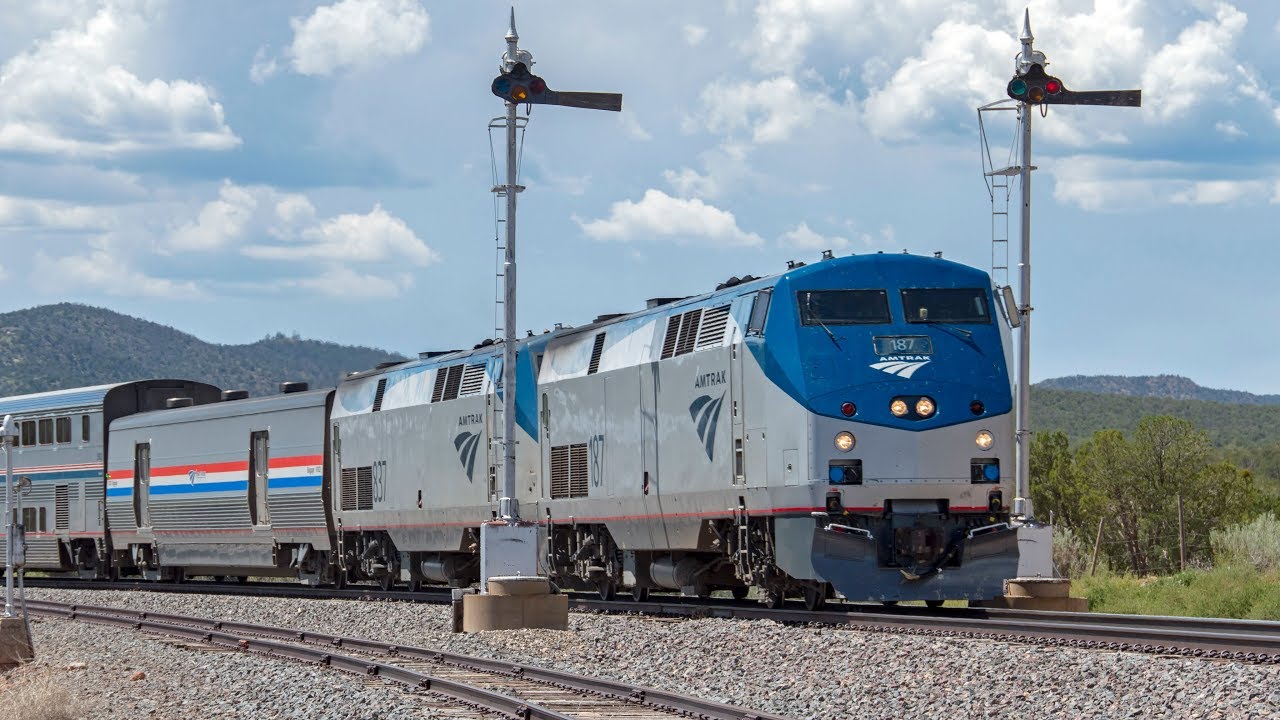 4K - The Last Semaphores: Amtrak's Southwest Chief on the Historic Raton & Glorieta Pass in 2017