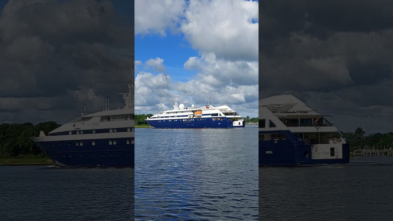 CLIO - Nord-Ostsee-Kanal 😍👍🌊 #schiffe #cruiseship #kreuzfahrtschiff #schiffahrt #passengership #nok