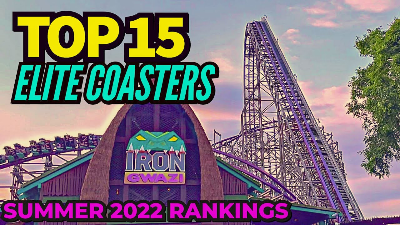 America's Most ELITE Roller Coasters RANKED | Counting Down the Top 15 Roller Coasters I've Been On