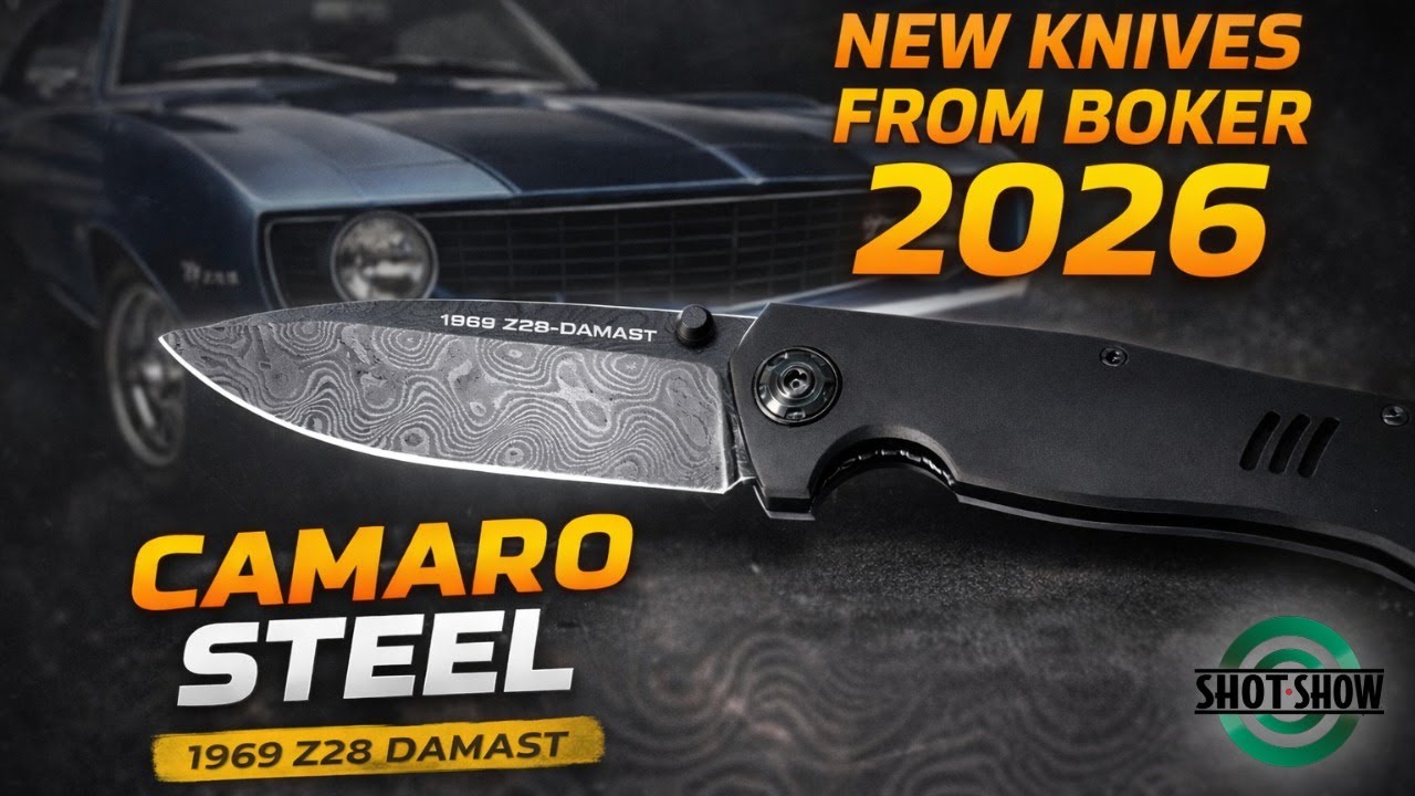 New Knives From Boker at Shot Show 2026