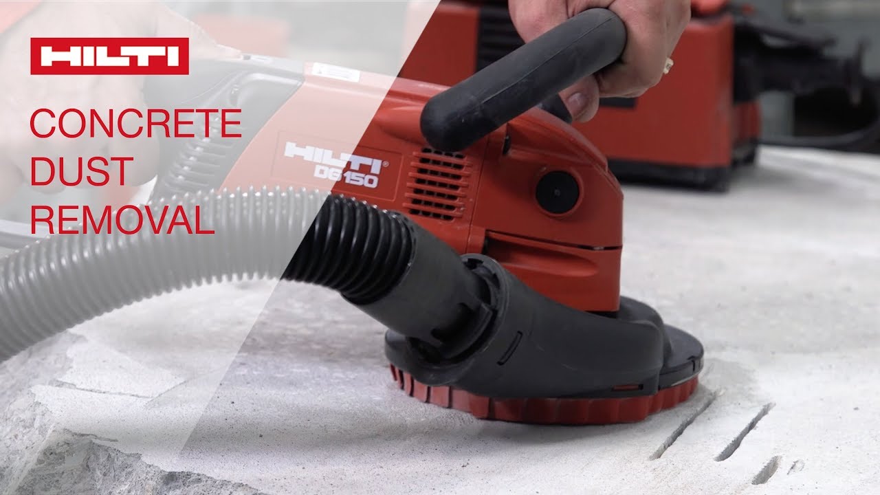 HOW TO assemble your Hilti DG 150 concrete grinder