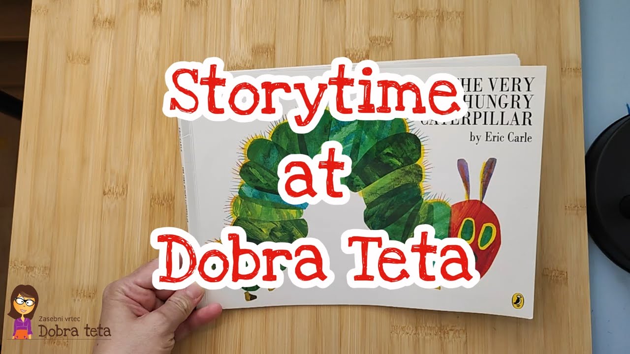 Tetine angleške urice: The Very Hungry Caterpillar