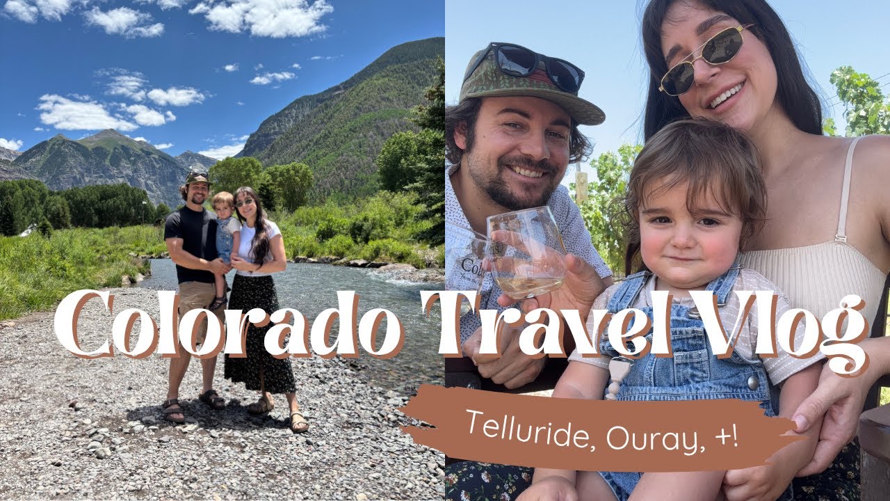 COLORADO TRAVEL VLOG | Telluride, Ouray, Montrose, Grand Junction, Palisade +!