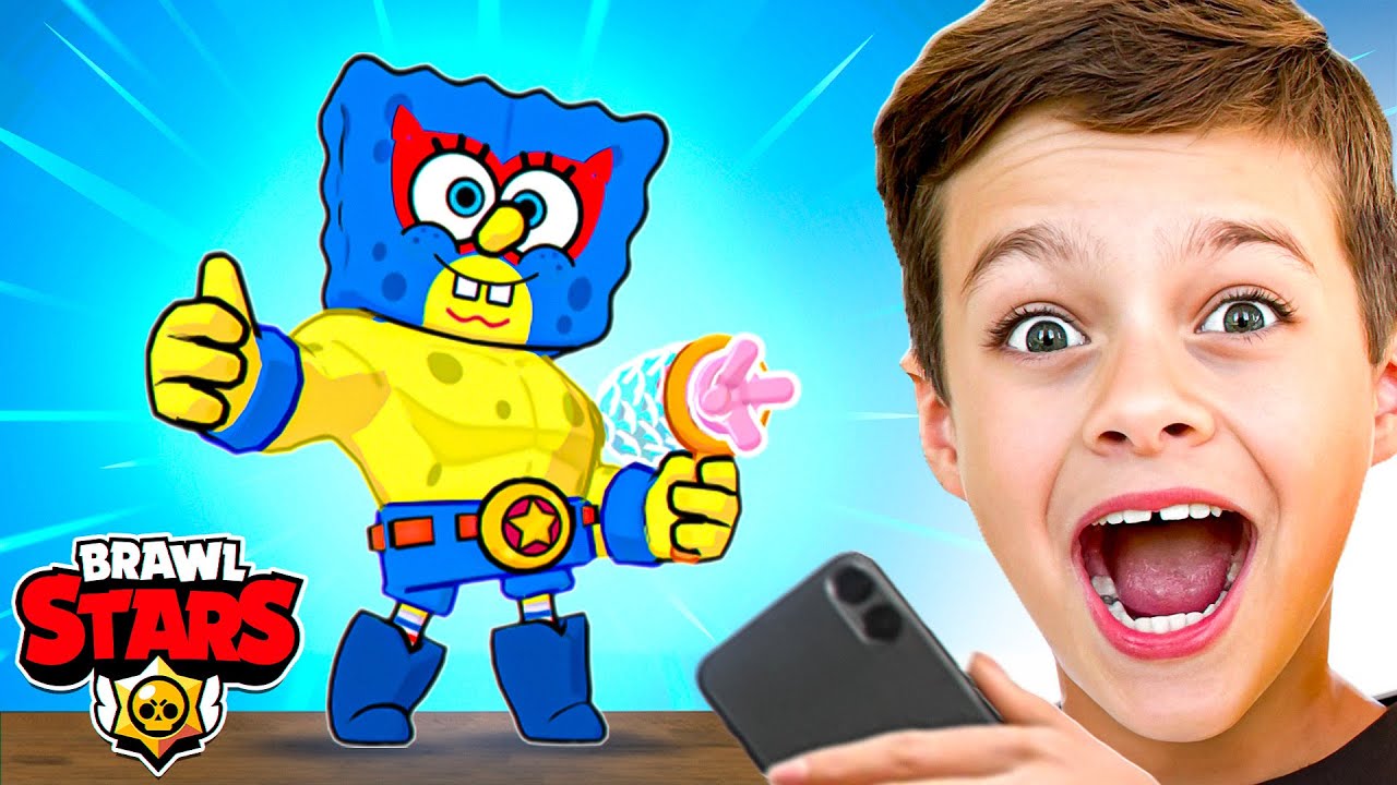 J'ai Joué à SPONGE BOB sur Brawl Stars Avec Ma Soeur