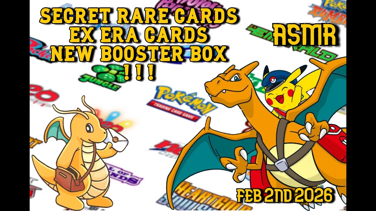 Feb 2nd 2026 What Pokémon Cards did I Get Today? Soft Spoken Asmr