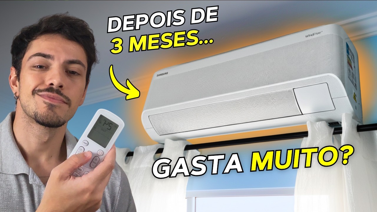 Samsung WindFree depois de 3 meses – Gastou Quanto?