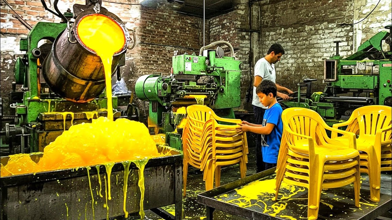 Unbelievable! Plastic Chairs Created from Disposable Packaging Materials | How To Make