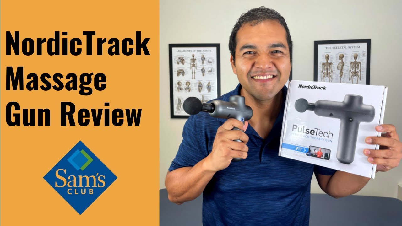 NordicTrack PulseTech Percussion Massage Therapy Gun Review [From Sam&rsquo;s Club]