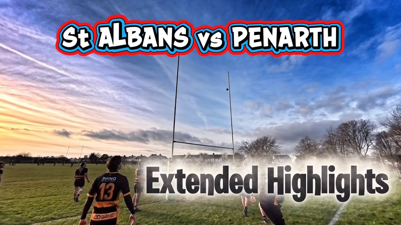St Albans (the Buns) vs Penarth RFC (the Bears) rugby match on 10th January 2026 @StAlbansRFC 