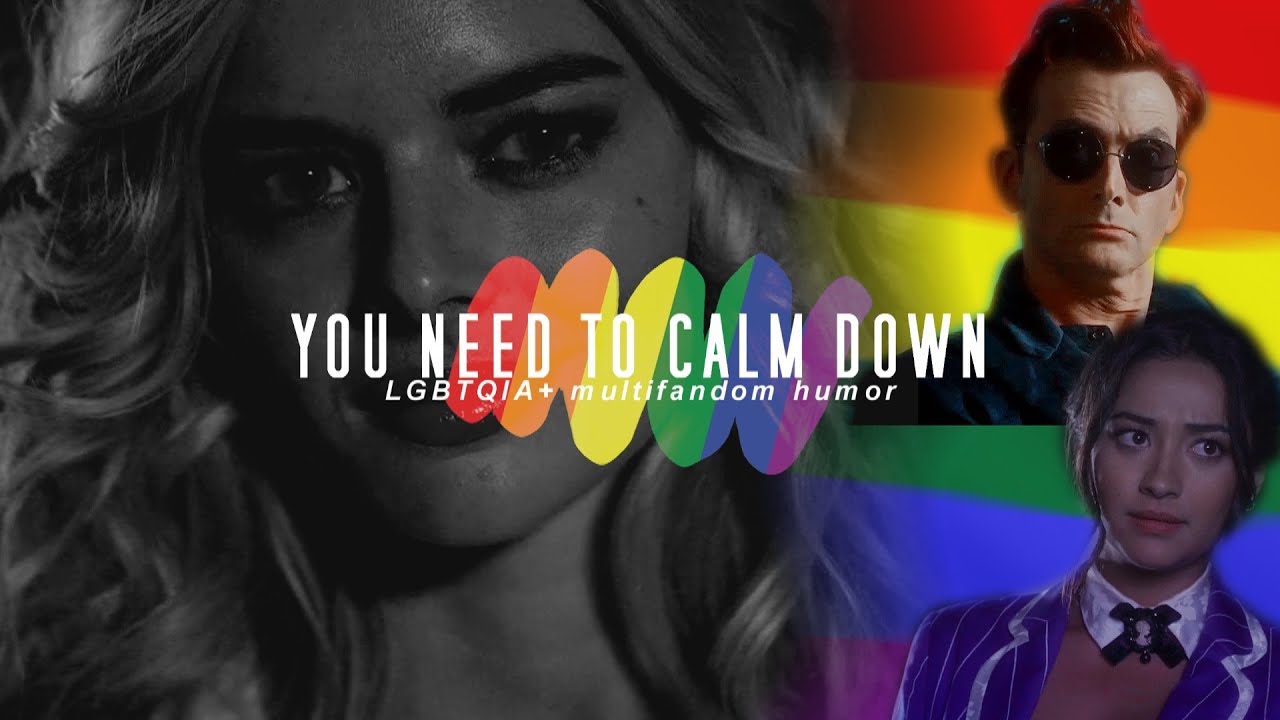 🏳️‍🌈LGBTQIA+ multifandom humor | You Need To Calm Down (#pride2024) [#42]