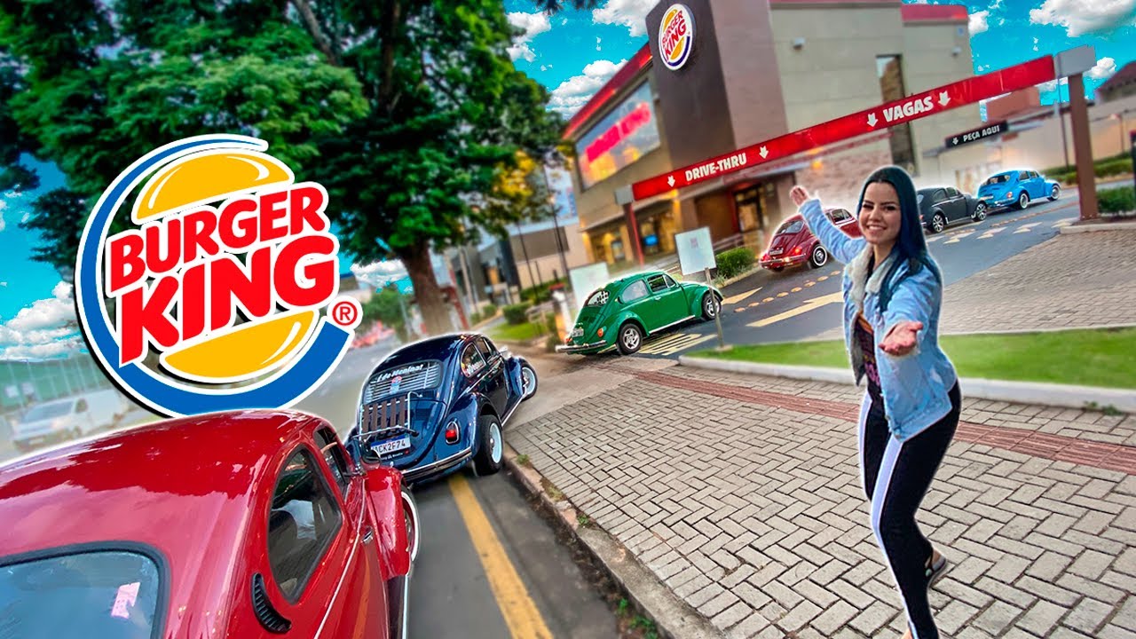 FIZ O MAIOR ENCONTRO DE FUSCAS NO DRIVE THRU 🍔 *Causamos 🔥*