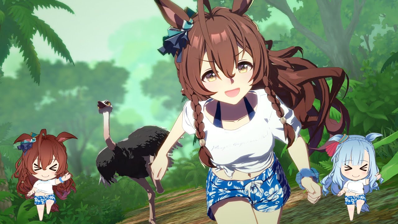 ウマ娘ライブ メジロブライト メジロ家 スキルアップアイランド Uma Musume Live  Mejiro Bright Mejiro's Skill Up Island