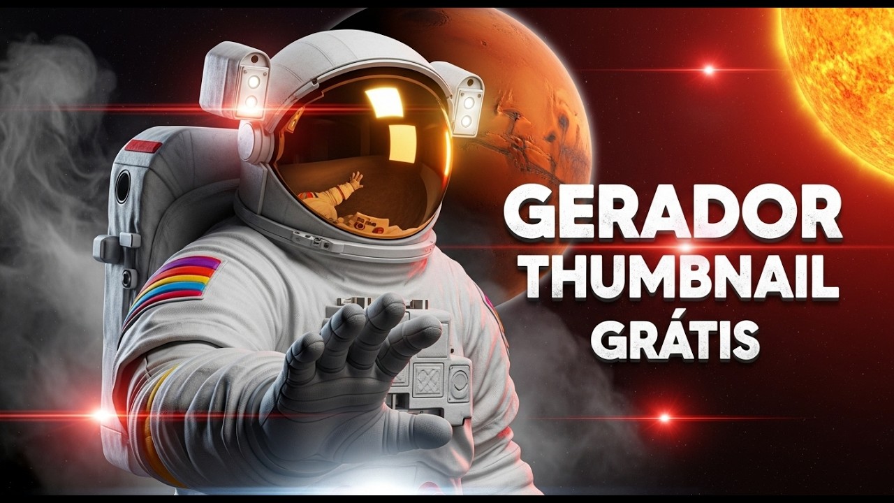 Como gerar THUMBNAIL de forma GRATUITA COM GERADOR DE THUMBNAIL