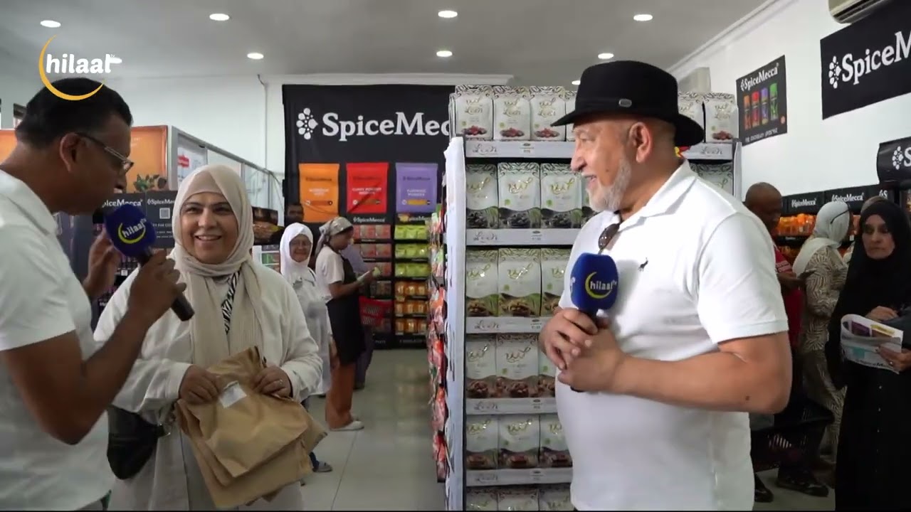 The Spice Mecca Ramadaan Souk Series covered by Hilaal TV, channel 347 on Dstv.