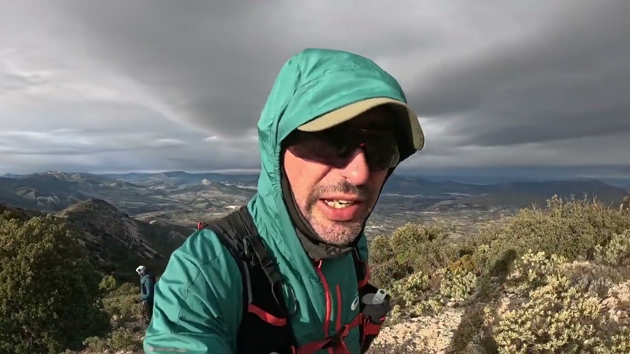 Entreno por la serrella , alicante