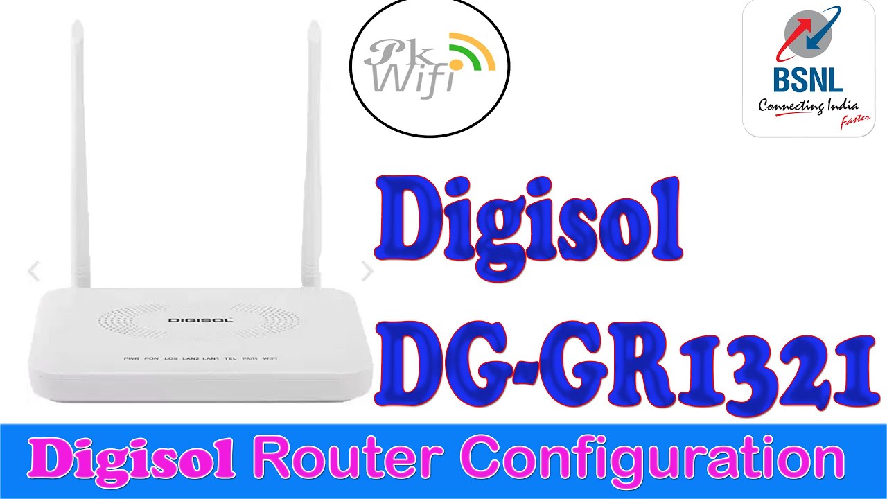HOW TO SETUP DIGISOL WIFI ROUTER || Digisol Wifi Router Unboxing And Configur