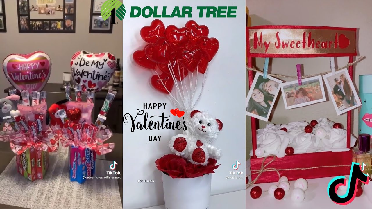 DOLLAR TREE DIY VALENTINES DAY GIFT/ DECOR PART 2 | TIKTOK COMPILATION