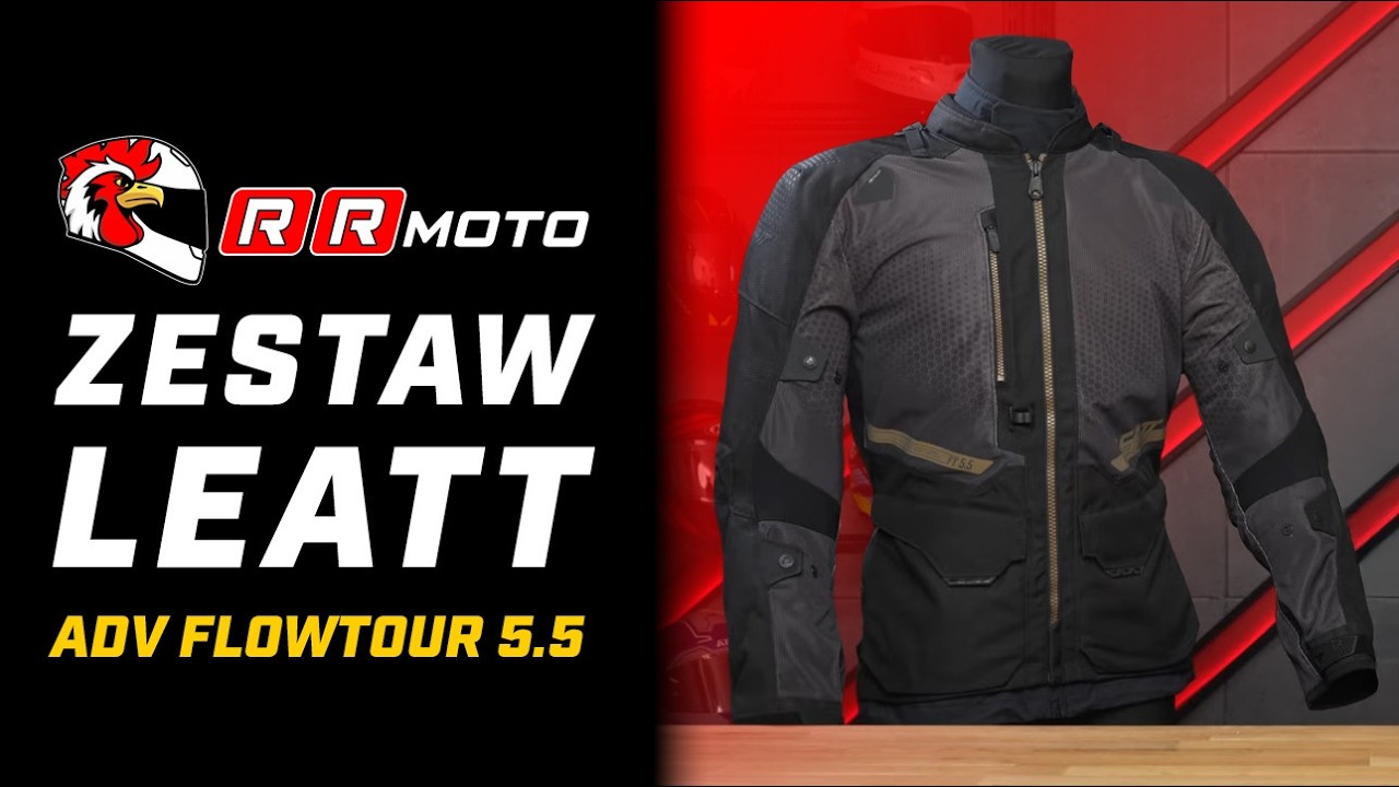LEATT ADV FLOWTOUR 5.5 - komplet motocyklowy adventure na lato