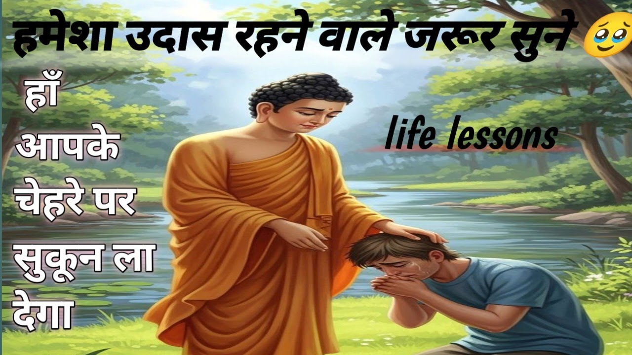 ||हमेशा उदास रहने वाले जरूर सुने||गौतम बुद्ध जी के अच्छे विचार||motivational quotes in Hindi 