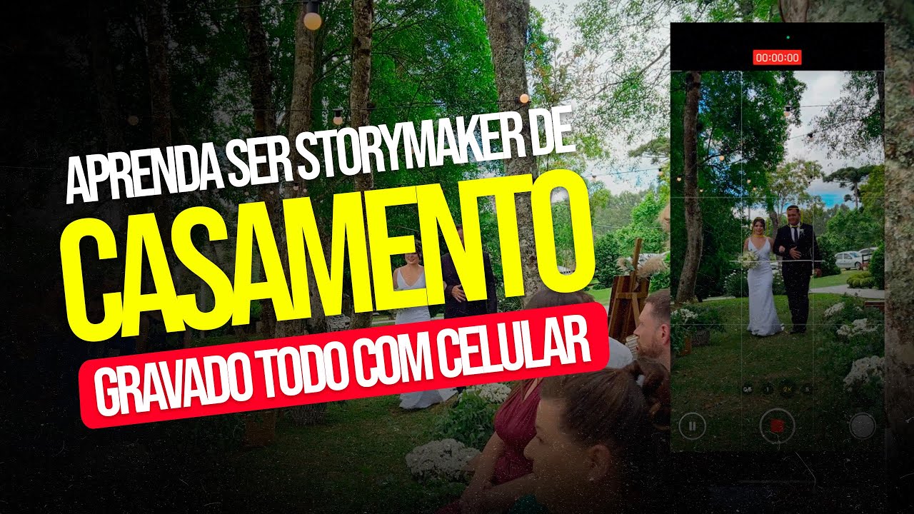Ensinando do Zero Como Ser Um Storymaker De Casamento 🔥 Storymaker De Casamento Pro 5k – Aula 18