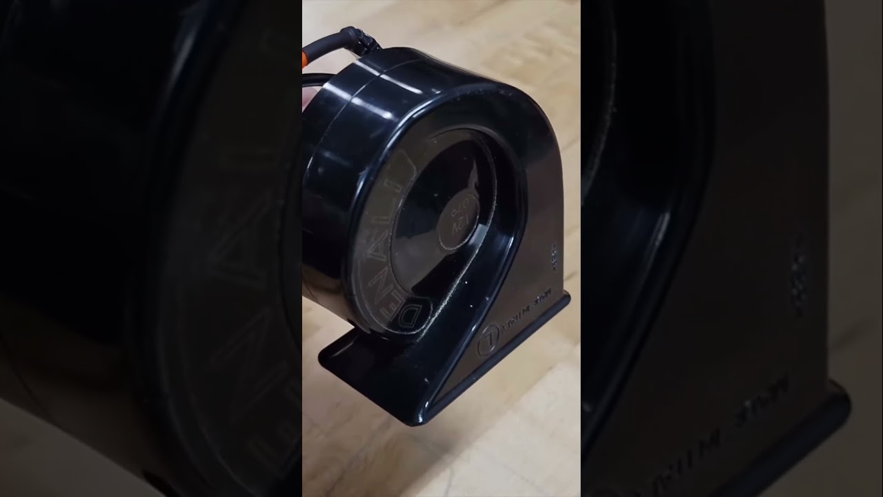 The loudest motorcycle horn EVER?