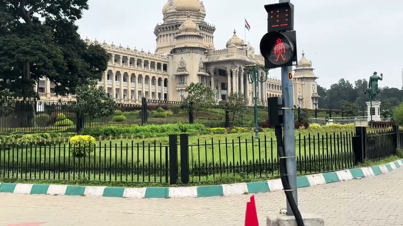Bengaluru Smart City Tour & Vidhana Soudha | The Heart of Karnataka India🇮🇳