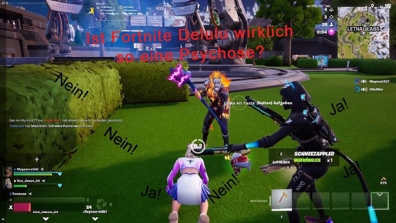 Ist Fortnite Delulu wirklich so eine Psychose? (Folge 1)