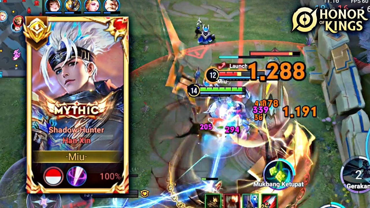 Creep Parkour Han Xin Solo Ranked Legend Gameplay | HONOR OF KINGS