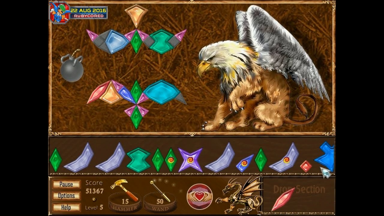 Magic Inlay (2003, PC) - 21 of 22: Fairy Isles 5 - Gryphon / Griffin [720p60]