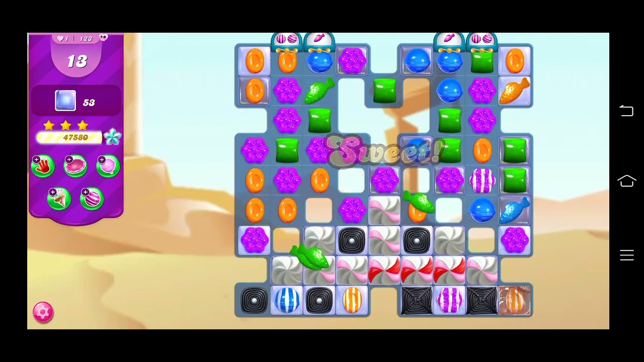 Candy crush saga level 123