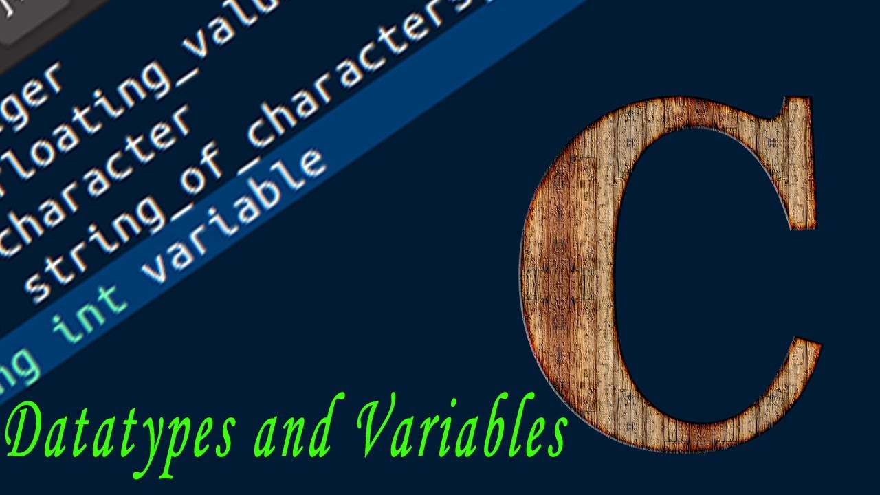 What are Datatypes and Variables | C Programming for Beginners