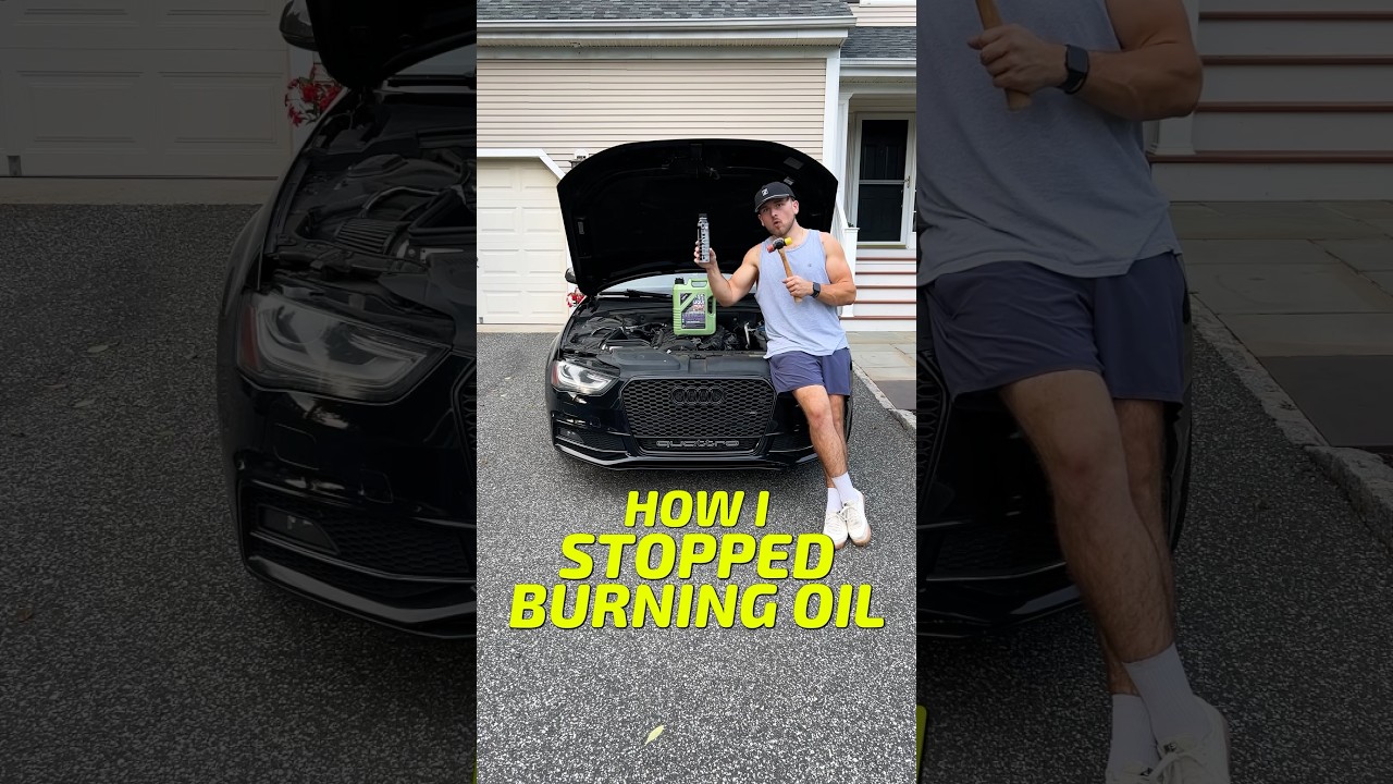 Cheap way to STOP BURNING OIL in your Audi with one simple fix 🚗💨