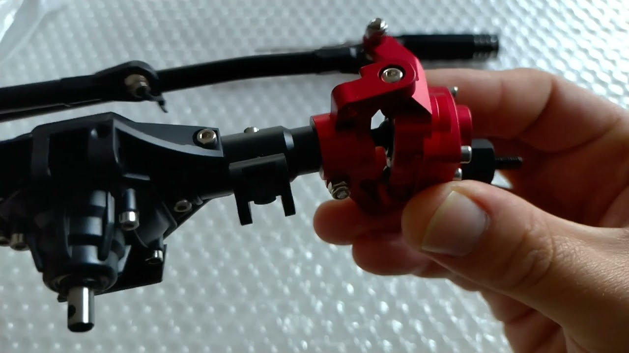 Axial SCX10.3 - Vollmetall Portalachsen richtig fetten mit MoS2