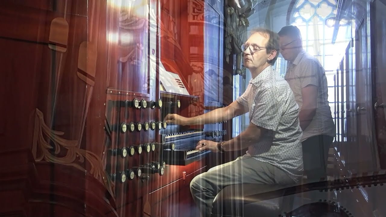 Henk Pasterkamp speelt :Toekomst vol van Hoop, vanuit Zaltbommel