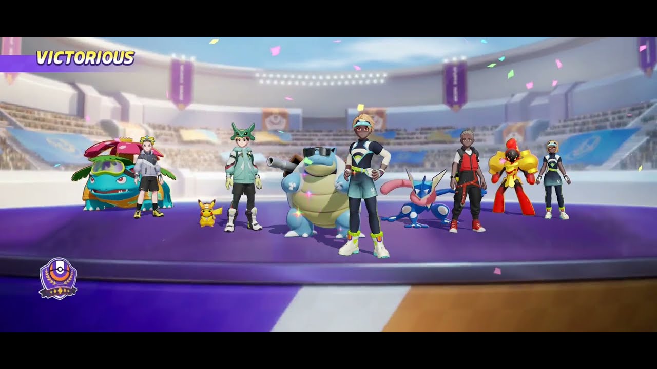 Pokemon Unite! HM45 Blastoise team wins at Theia Sky Ruins (Kyogre) The will to win! 