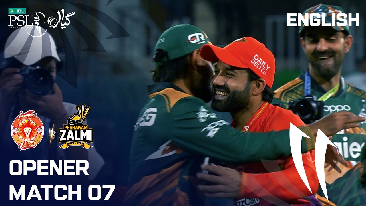 Opener | Islamabad United vs Peshawar Zalmi | English | Match 07 | HBL PSL 11 | MZB1K