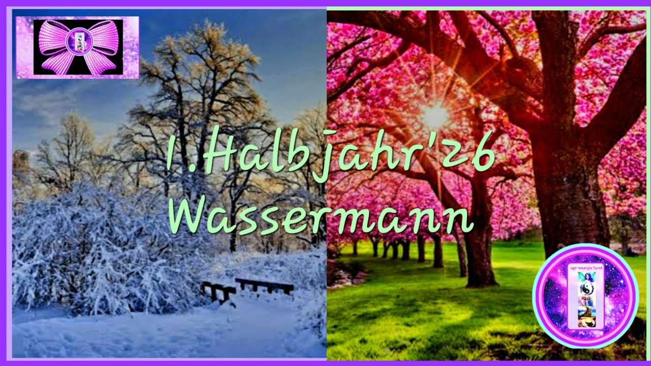 Wassermann ♒️ DIE ENTSCHEIDUNG - WOHLFÜHLZEIT 🧚‍♀️1. Halbjahr '26 🔮vgp-energie Tarot 