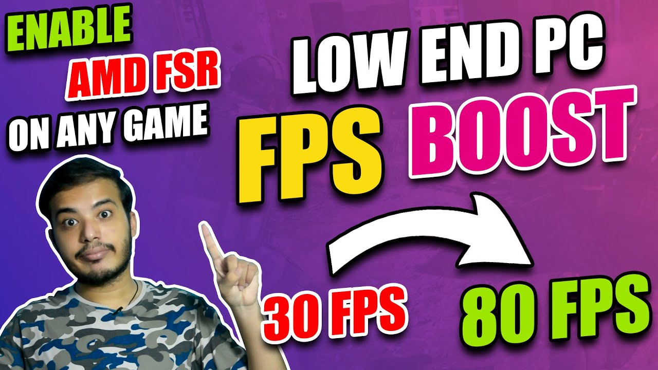 How to Enable AMD FSR on Any Game | Windows 11 Low End PC FPS Boost | Lossless Scaling VS Magpie