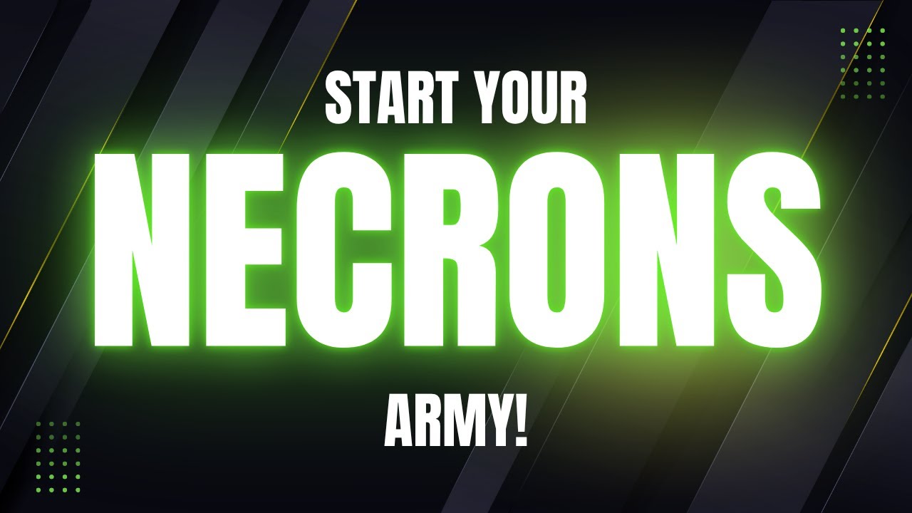 Starting Necrons? Here’s Your Ultimate Beginner’s Guide!