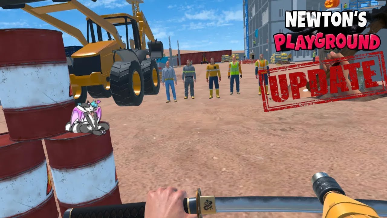 THE NEW CONSTRUCTION MAP! - Newton's Playground - EP34