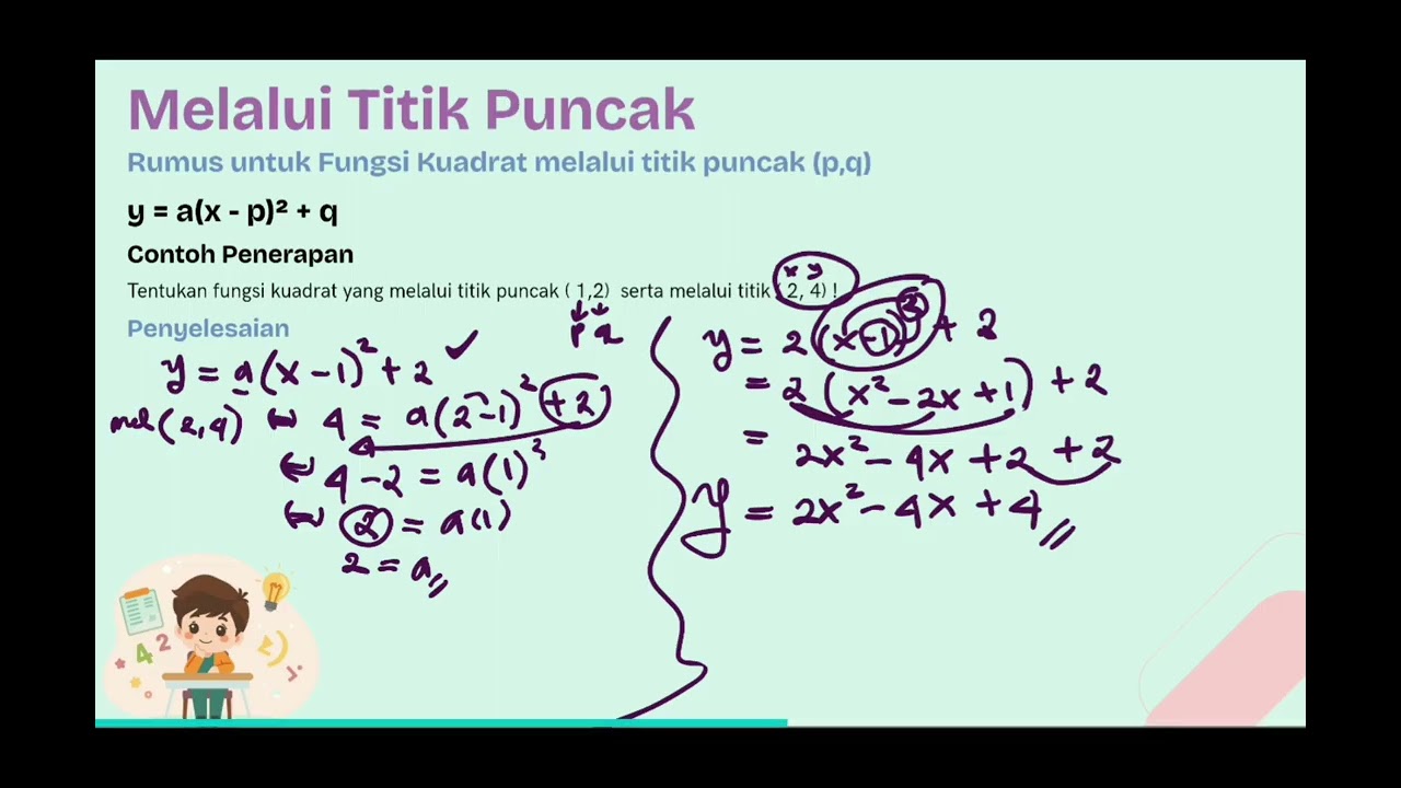 Menyusun fungsi kuadrat baru#fungsi kuadrat#matematikasma 
