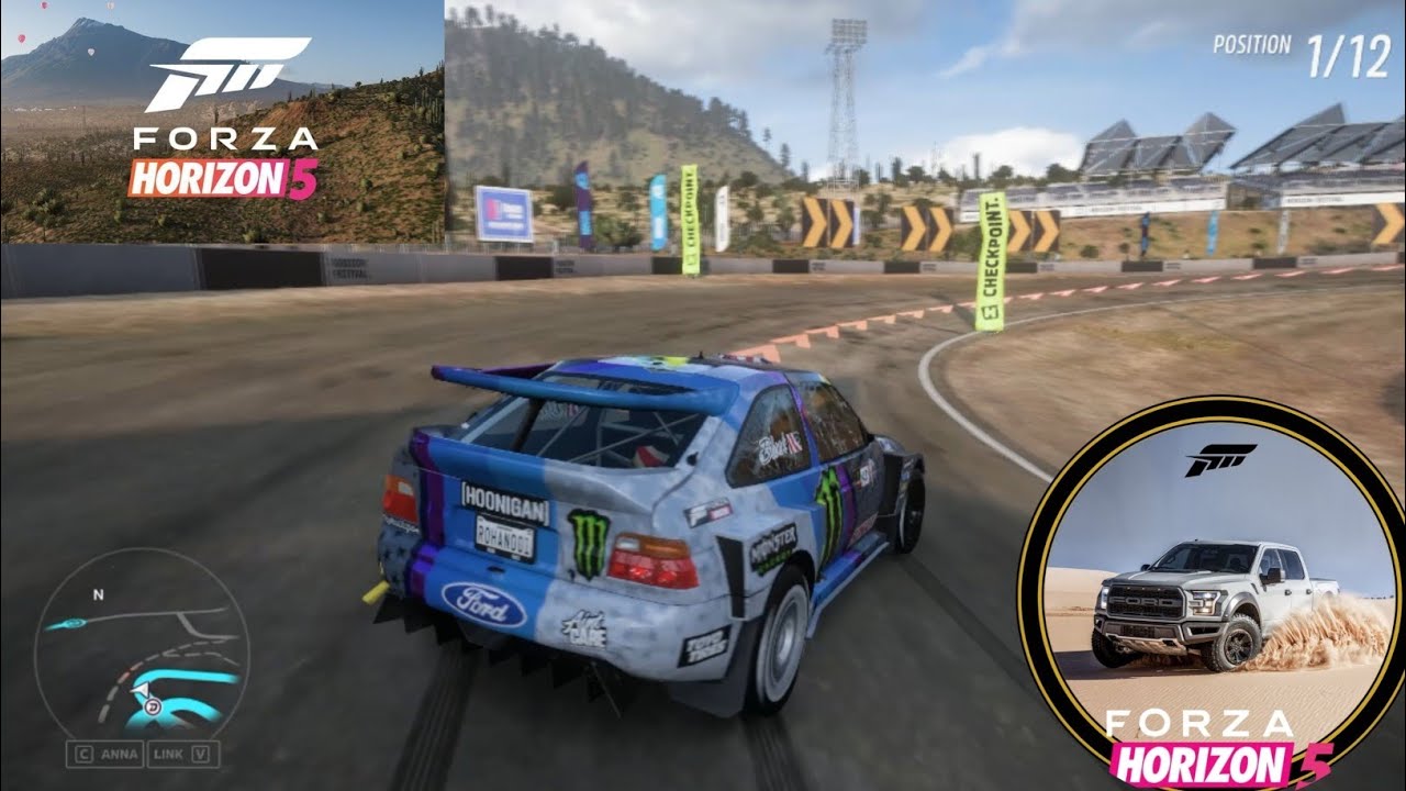 Forza Horizon 5 | Ford Rally Car 12 Player Online Race – P1 Finish 🏆🔥 | Insane Comeback Win! 