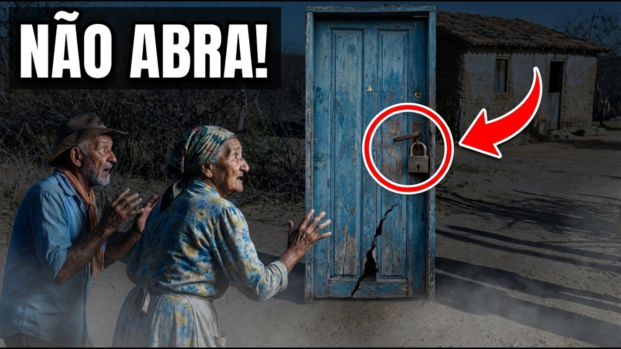A PORTA AZUL BATEU 3 VEZES… E A VOZ DISSE “ABRE SÓ UM TIQUINHO” (EU CONGELEI)