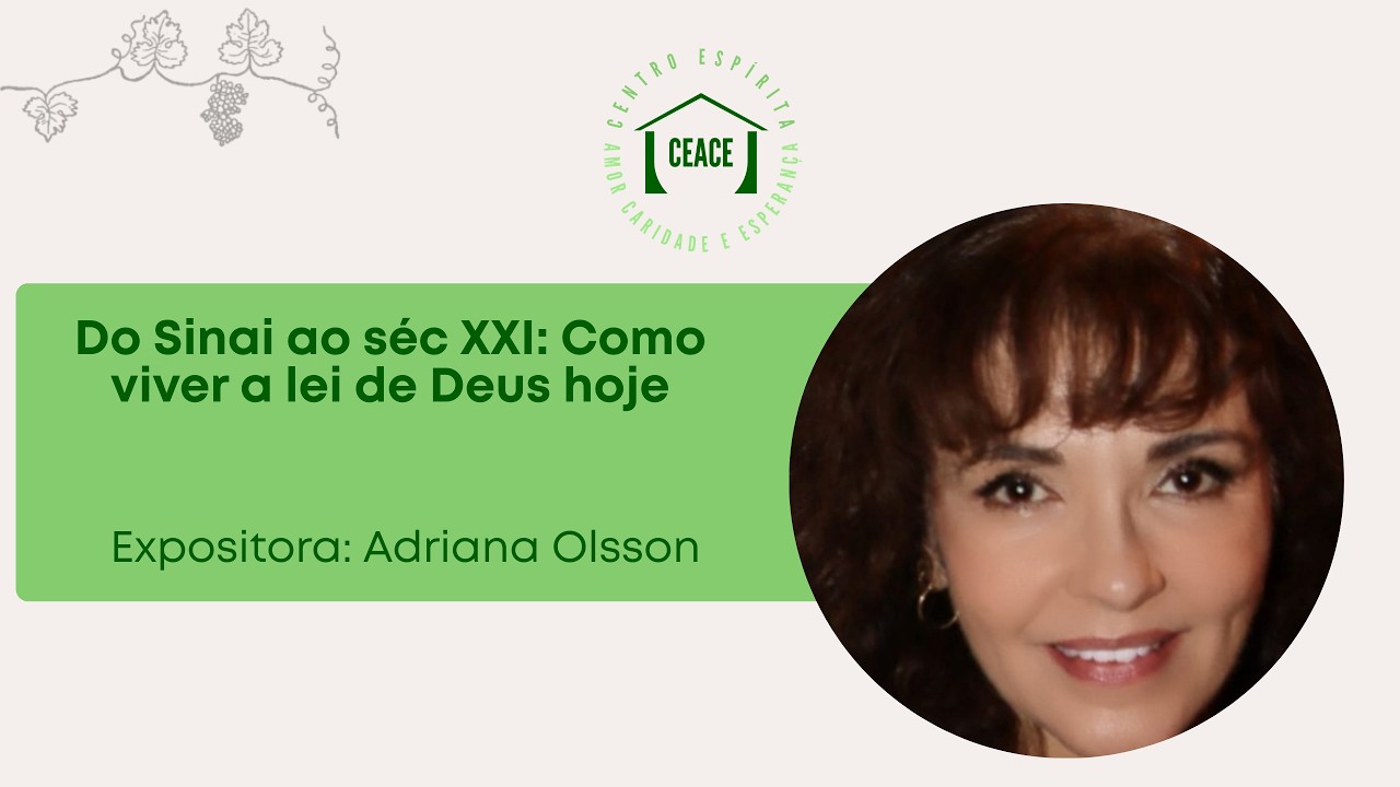 Do Sinai ao séc XXI: Como viver a lei de Deus hoje - 08/02/2026
